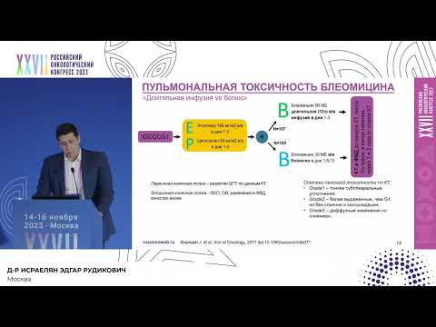 Видео: Оптимизация сопроводительной терапии у пациентов с герминогенными опухолями яичка