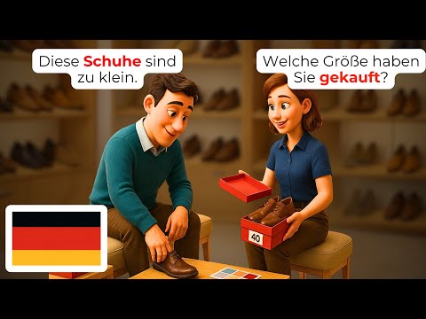 Видео: 🇩🇪 Фразы для покупок: Диалоги в универмаге | A1-A2 | Учите немецкий