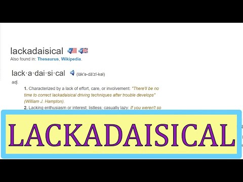 Видео: Полезные слова для Duolingo, IELTS, TOEFL. *LACKADAISICAL*