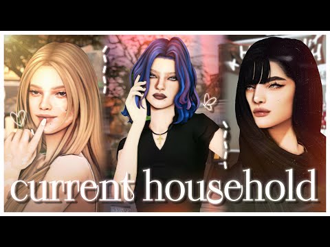 Видео: ТРИ СЕМЬИ – ТРИ ИСТОРИИ ✨ Current Household | Sims 4