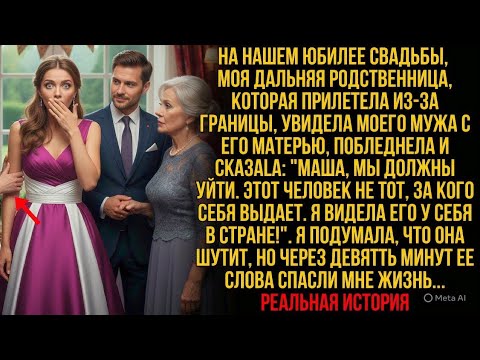 Видео: Тетя сказала на свадьбе: «Маша, беги! Твой муж не тот, кем себя выдает!» Её слова спасли мне жизнь…!