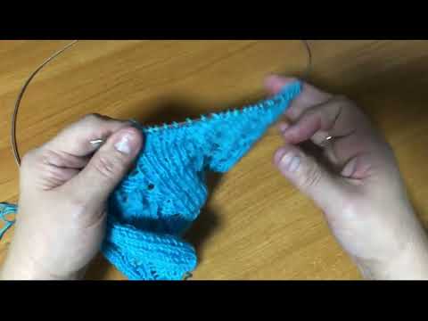 Видео: Сегодня свяжем вот такой классный узорчик спицами
