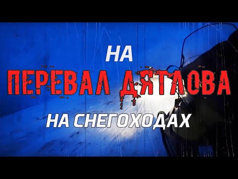 Видео: Перевал Дятлова на снегоходах