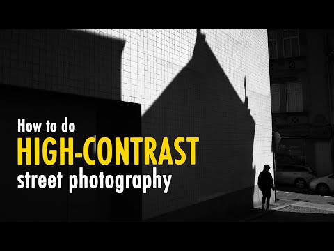 Видео: Как правильно делать высококонтрастную уличную фотографию.