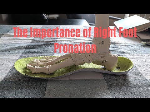 Видео: Важность пронации правой стопы: если вы не можете сделать пронацию, вы не можете расслабиться