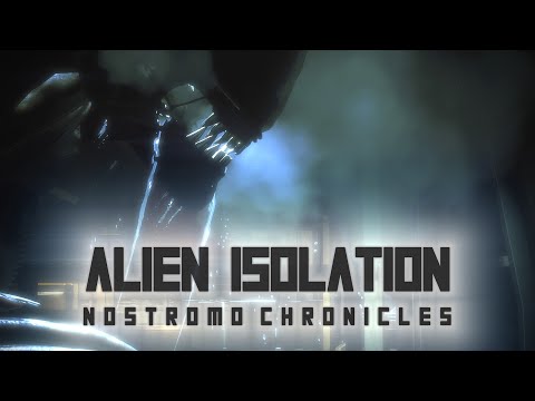 Видео: Чужой Изоляция DLC: История "Ностромо" - Игрофильм (Английская озвучка, Русские субтитры)
