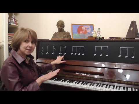 Видео: Звукоряд ля минора в ритмах. Интонационное упражнение