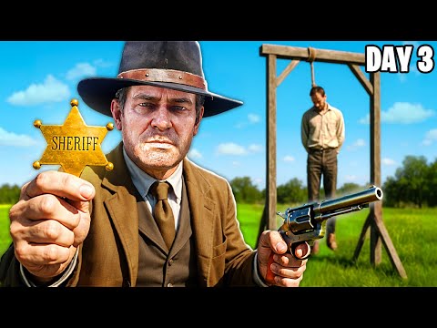 Видео: Я прожил 7 ДНЕЙ ЗА ШЕРИФА на ДИКОМ ЗАПАДЕ в RDR 2!