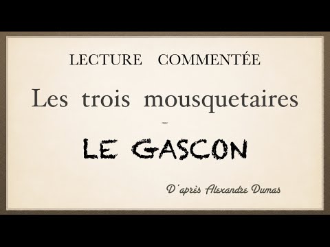 Видео: Урок французского языка. Lecture commentée. Le gascon.