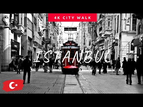 Видео: Istanbul city walk tour 4k. Part 1. Стамбул прогулка по туристическим местам 4k
