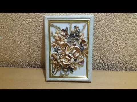 Видео: Картина из ракушек . Часть 1