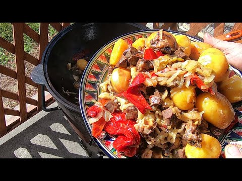 Видео: ЭТО БЛЮДО-СЕРДЦЕ ВОСТОКА.КАЗАН-КЕБАБ ИЗ СЕРДЦА