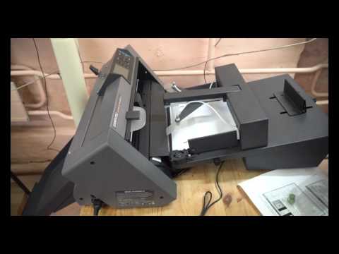 Видео: Режущий плоттер Graphtec с автоподатчиком I-mark