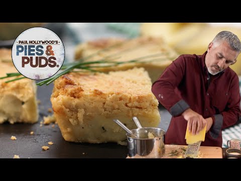 Видео: Вкусный сырный пирог с луком и картофелем от Пола | Пироги и пудинги Пола Голливуда