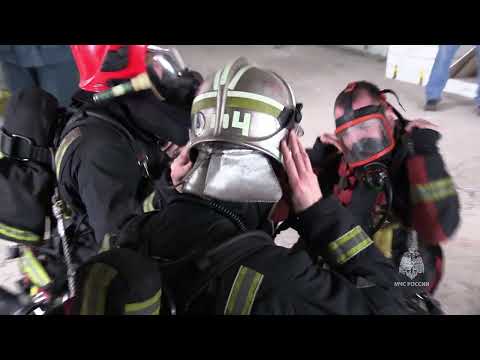 Видео: В Красноярске потушили условный пожар на 25 этаже