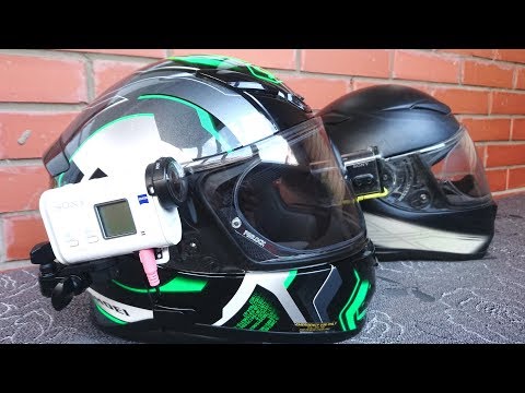 Видео: Шлем SHOEI NXR и XR 1100... не обзор...