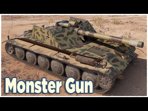 Видео: Rhm.-Borsig Waffenträger • СИЛА БОРЩА • WoT Gameplay