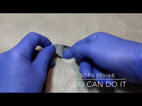 Видео: Как починить порванную кожу