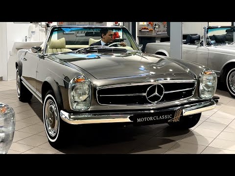 Видео: Mercedes Benz Classic - 280 SL Pagoda, собранный вручную, восстановленный, классика автопрома, Ве...