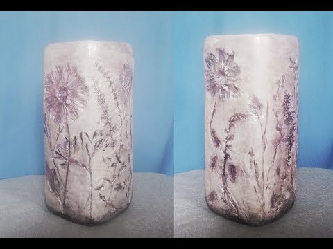 Видео: Ваза из пластиковой бутылки