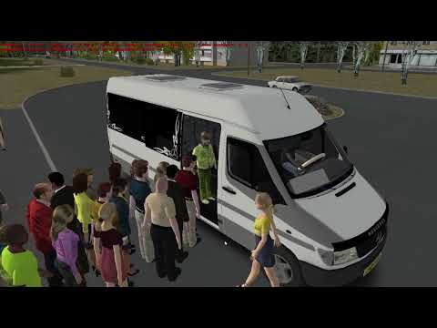 Видео: OMSI 2 | Mercedes-Benz Sprinter 312D Tuning | СЕРЫЙ СПРИНТЕР ПО 13 МАРШРУТУ В ЧУГУЕВЕ