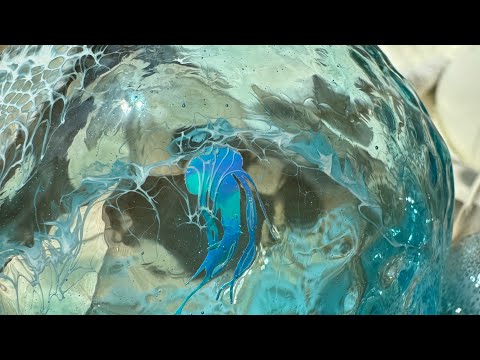 Видео: Бокалы эпоксидной смолой