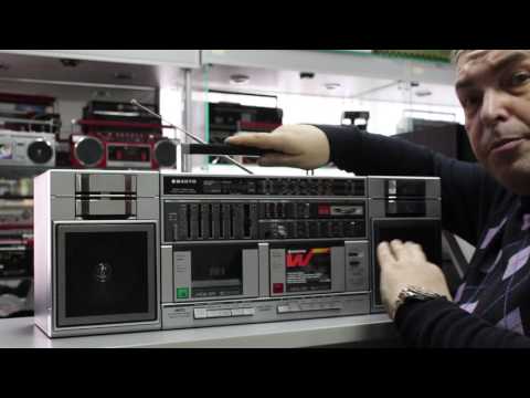 Видео: vintagemoscow  магнитола sanyo mtw 8