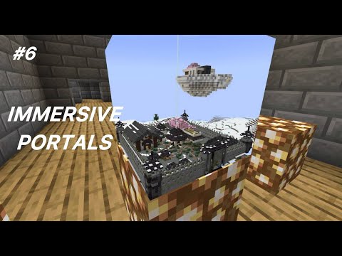 Видео: ЭТОТ МОД СЛОМАЕТ ВАМ МОЗГ! IMMERSIVE PORTALS! ОБЗОР МОДОВ #6