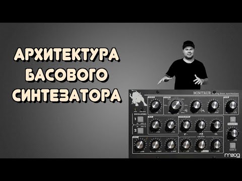 Видео: Архитектура БАСОВОГО Моно Синтезатора. Основы синтеза для басистов / Minibrute 2S, Moog Minitaur