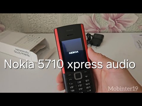 Видео: Nokia 5710 xpress audio unboxing | распаковка | asmr