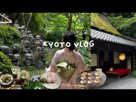 Видео: Япония 🇯🇵 Киотоблог, Арасияма, храм Геодзи, храм Отаги, кимоно 👘