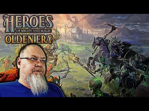 Видео: Первый взглят DEMO HEROES Might and Magic OLDEN ERA