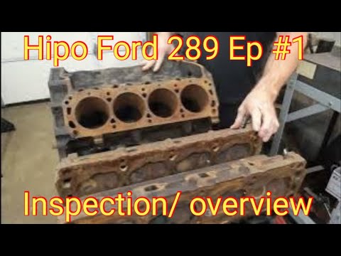 Видео: Hipo Ford 289 Ep #1, начинаем этот проект