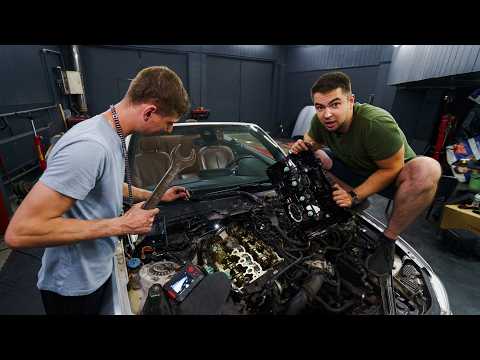 Видео: Залізли в двигун, а там «сюрприз»… BMW F23 на B48 із Америки з пробігом 200 тис км