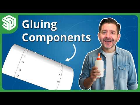 Видео: Приклеивание компонентов к вещам