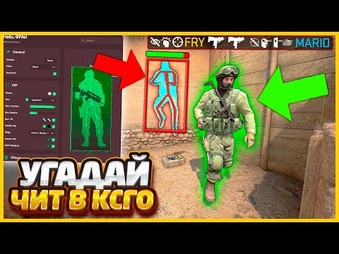 Видео: ВКЛЮЧИЛ СЕКРЕТНЫЙ ЧИТ КОТОРЫЙ НЕВОЗМОЖНО СПАЛИТЬ В КСГО И ПОБЕДИЛ // УГАДАЙ ЧИТ В CSGO