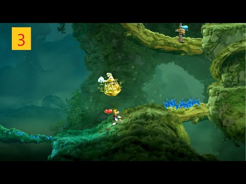 Видео: 3. Зачарованный Лес - Rayman Legends