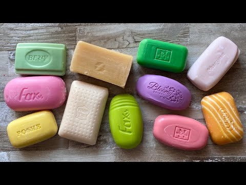 Видео: ASMR Soap cutting | Soap Carving|Резка мыла  | ASMR