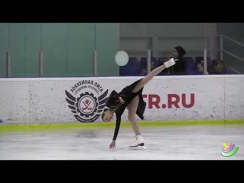 Видео: Варвара Бухамет. 10 лет. 2 спортивный разряд. Короткая программа