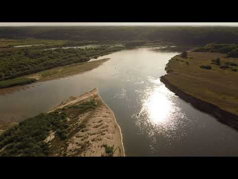 Видео: д.  Нарышкино и старица реки Оки в Касимовском районе