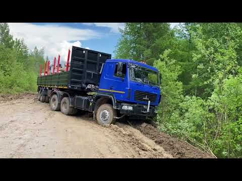 Видео: Дорога на Нючакан.                                   #магистральный #улькан #нючакан