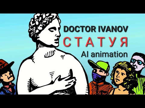 Видео: Doctor Ivanov - Statue Статуя (Yamaha SEQTRAK, AI animation)