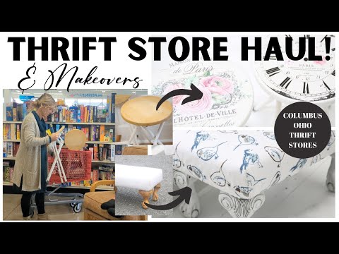 Видео: Экономьте вместе со мной! ~Преображение мебели ~Покупки в комиссионных магазинах ~Преображение ко...