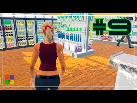 Видео: ♦ СУМАТОХА ♦ Supermarket Simulator #9