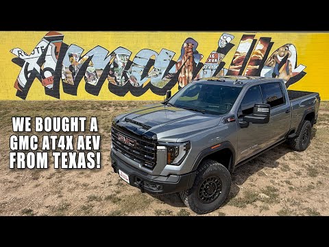 Видео: Мой новый GMC 2500HD AT4X AEV из Техаса!