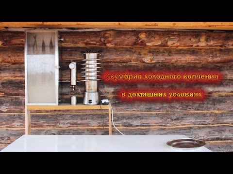 Видео: Скумбрия холодного копчения в домашних условиях с дымогенератором Hanhi