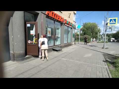Видео: Центральная улица города Сортавала(ул  Карельская). Карелия