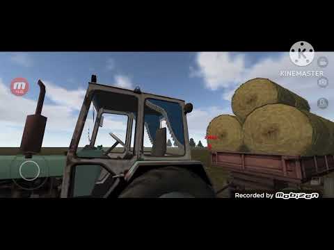Видео: РП Жизнь! вожу сено 🌾 на тракторе! 🚜