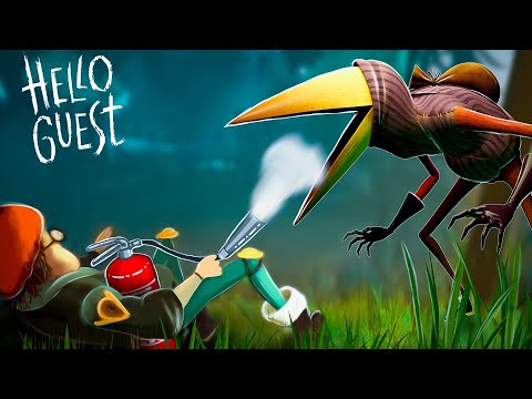 Видео: Ну привет, гость ! История привет соседа продолжается