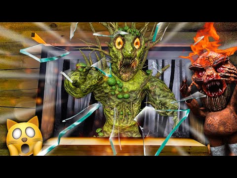 Видео: АНЦЫБАЛ ЛЕЗЕТ В МОЁ ОКНО! ЖЕСТЬ! ЛЕШИЙ НА КРЫШЕ! ► Self-Delusion #2